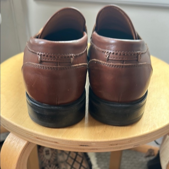 Aquatalia Classic Brown Neil  Waterproof Leather Loafers - Picture 2 of 7